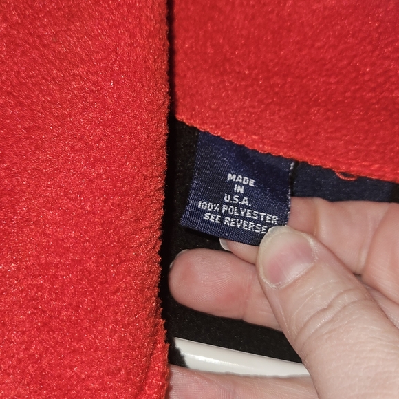 Vintage 90s Polo Ralph Lauren Polo Sport Black Fleece with Embroidered Logo - Picture 4 of 7